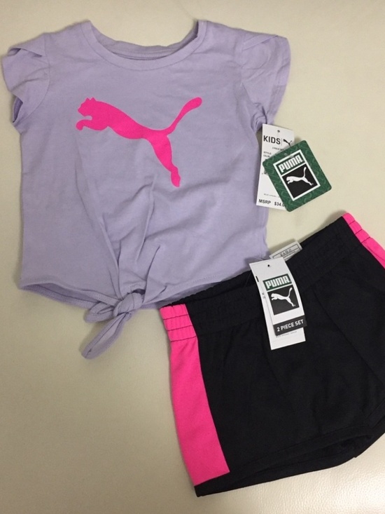 Puma Other - Puma cute pink purple shorts outfit